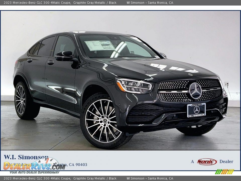 2023 Mercedes-Benz GLC 300 4Matic Coupe Graphite Gray Metallic / Black Photo #1
