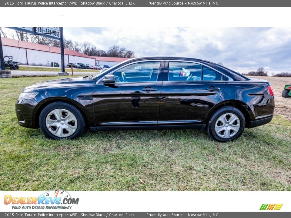 Shadow Black 2015 Ford Taurus Police Interceptor AWD Photo #7