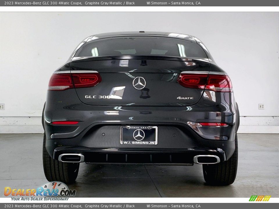 2023 Mercedes-Benz GLC 300 4Matic Coupe Graphite Gray Metallic / Black Photo #3