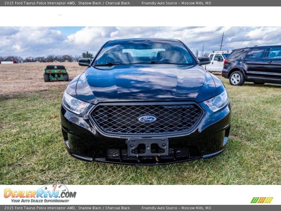 2015 Ford Taurus Police Interceptor AWD Shadow Black / Charcoal Black Photo #9