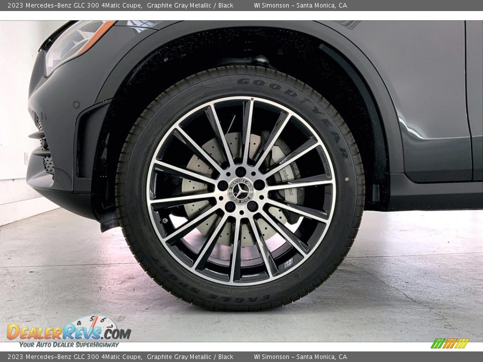 2023 Mercedes-Benz GLC 300 4Matic Coupe Graphite Gray Metallic / Black Photo #10
