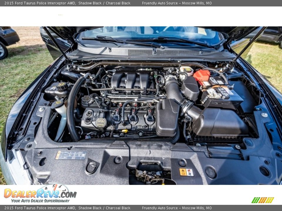 2015 Ford Taurus Police Interceptor AWD 3.7 Liter DOHC 24-Valve Ti-VCT V6 Engine Photo #16
