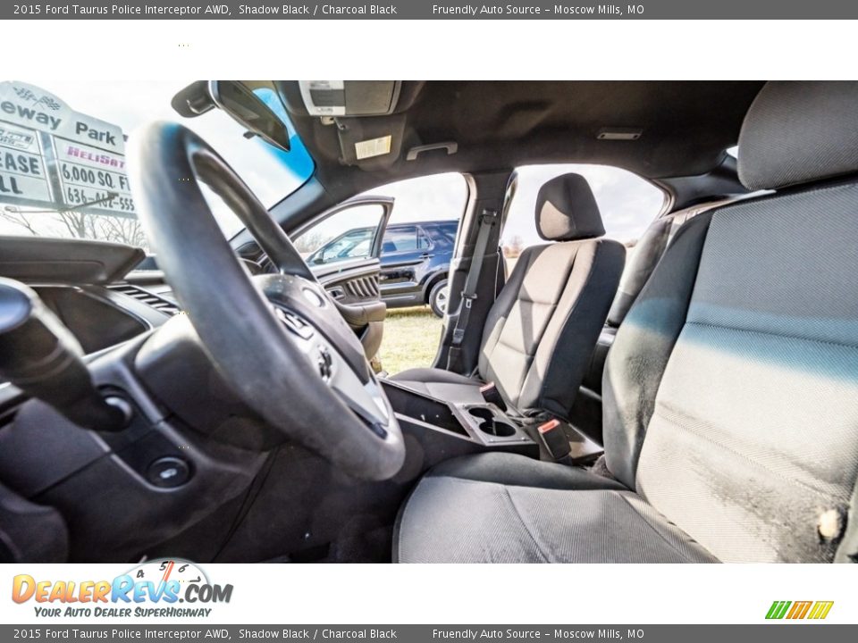 2015 Ford Taurus Police Interceptor AWD Shadow Black / Charcoal Black Photo #17