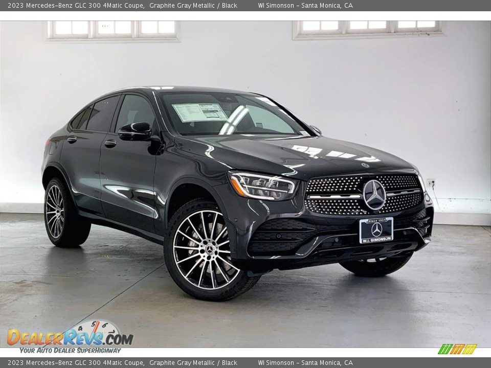 2023 Mercedes-Benz GLC 300 4Matic Coupe Graphite Gray Metallic / Black Photo #12