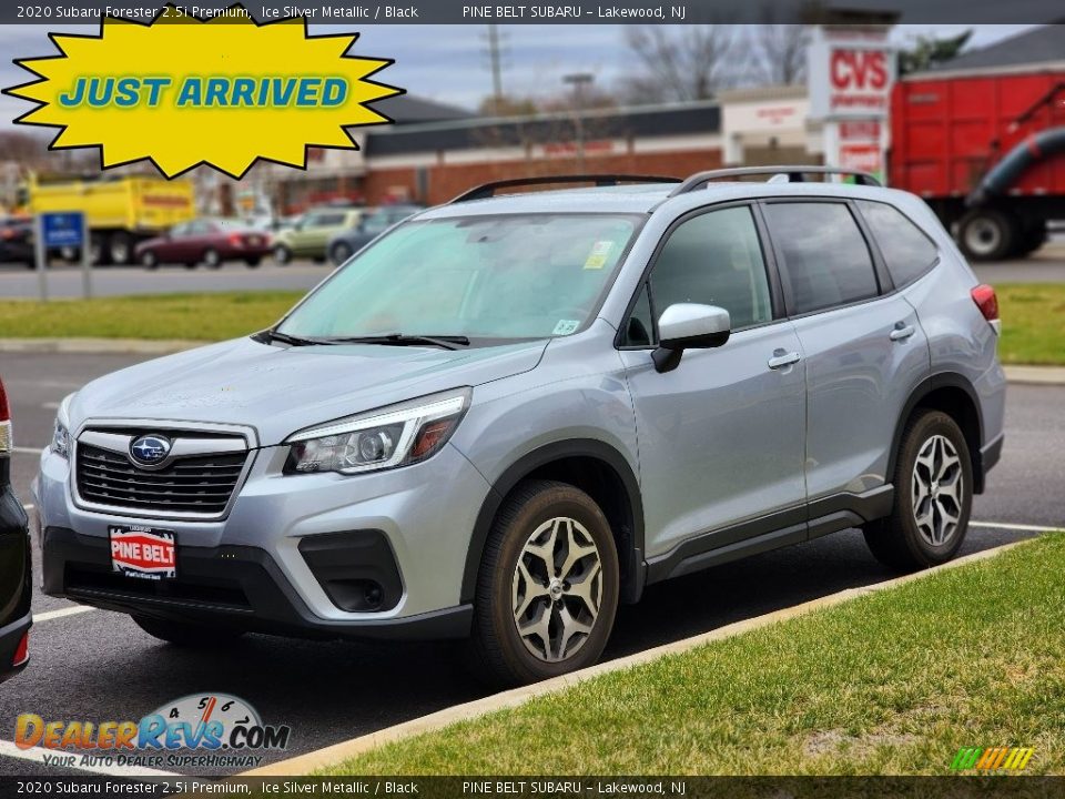 2020 Subaru Forester 2.5i Premium Ice Silver Metallic / Black Photo #1
