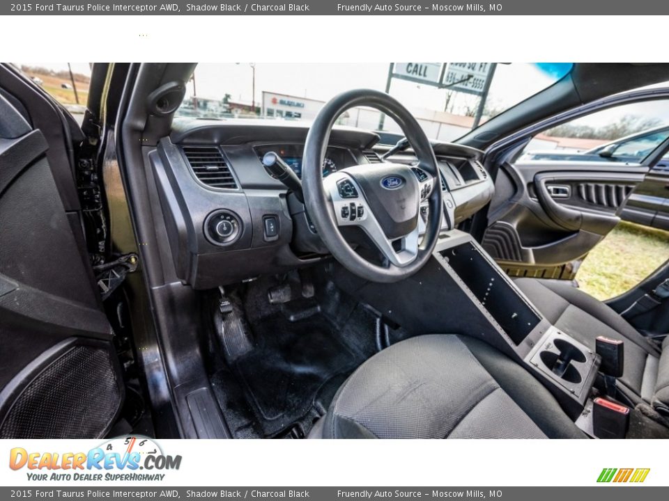Dashboard of 2015 Ford Taurus Police Interceptor AWD Photo #19