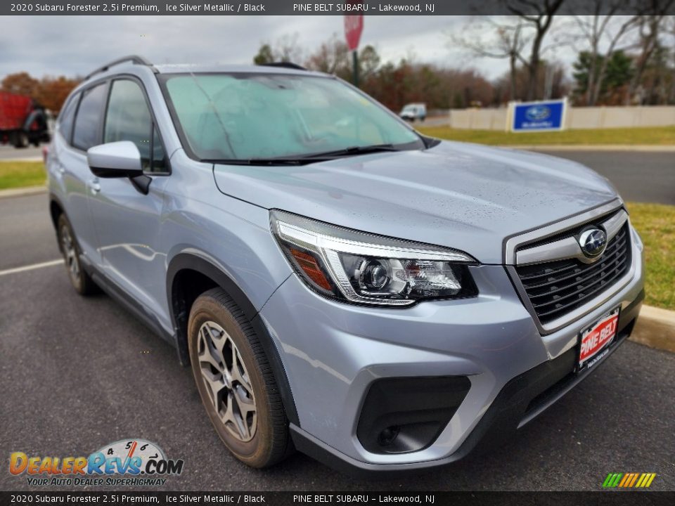 2020 Subaru Forester 2.5i Premium Ice Silver Metallic / Black Photo #2