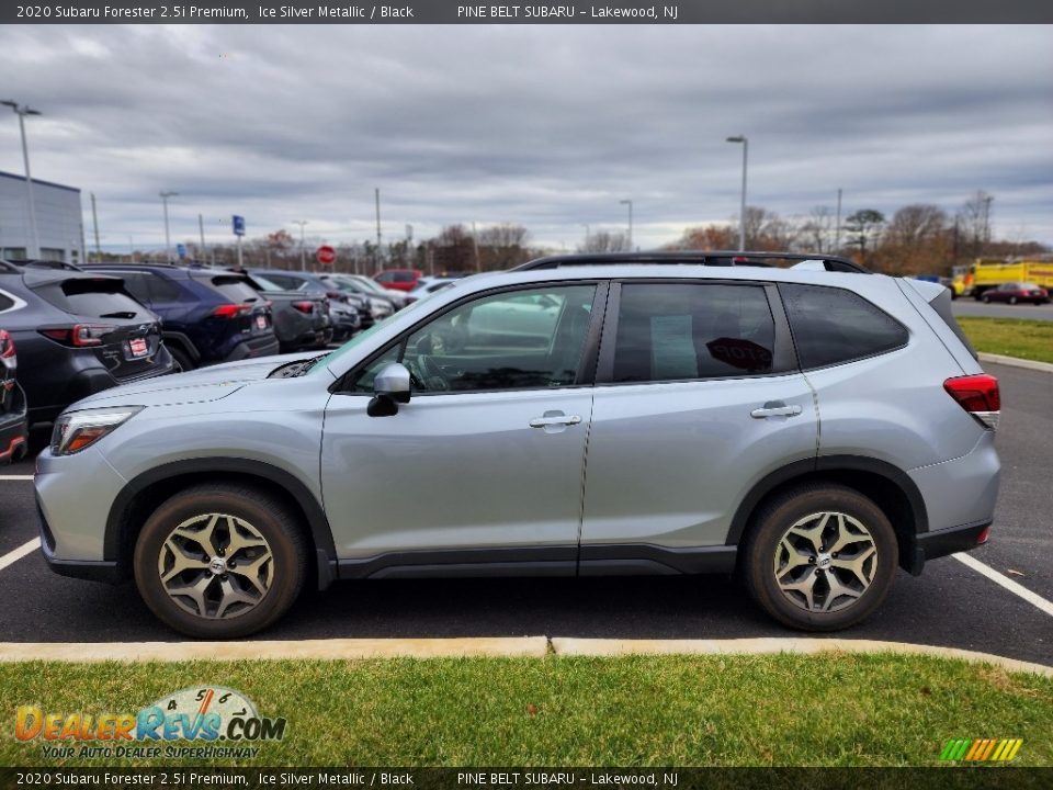 2020 Subaru Forester 2.5i Premium Ice Silver Metallic / Black Photo #8