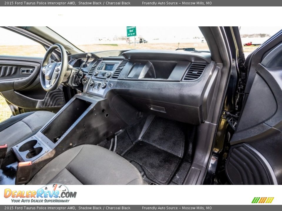 Dashboard of 2015 Ford Taurus Police Interceptor AWD Photo #24