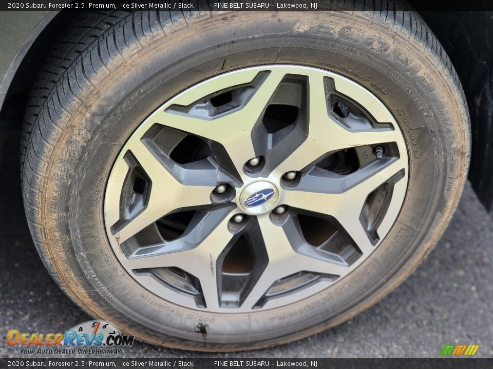 2020 Subaru Forester 2.5i Premium Ice Silver Metallic / Black Photo #9