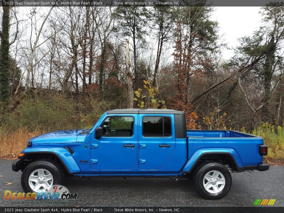 2023 Jeep Gladiator Sport 4x4 Hydro Blue Pearl / Black Photo #1
