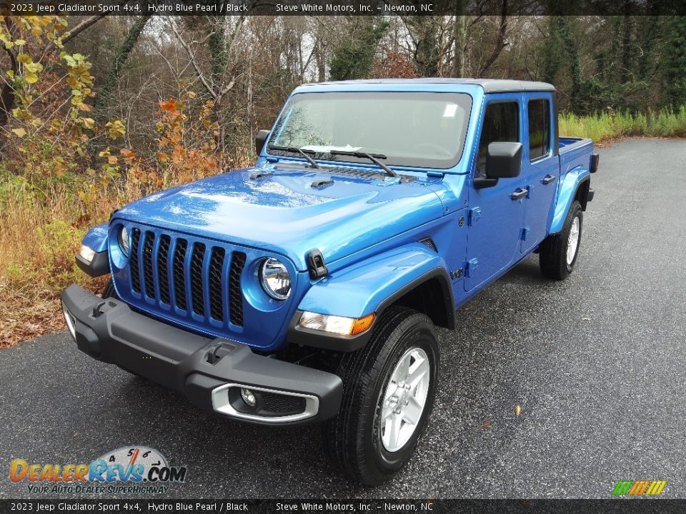 2023 Jeep Gladiator Sport 4x4 Hydro Blue Pearl / Black Photo #2