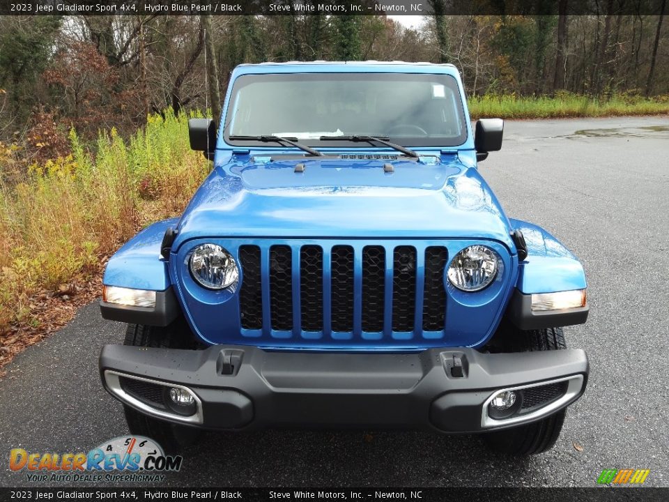 2023 Jeep Gladiator Sport 4x4 Hydro Blue Pearl / Black Photo #3