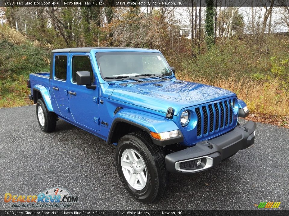 2023 Jeep Gladiator Sport 4x4 Hydro Blue Pearl / Black Photo #4