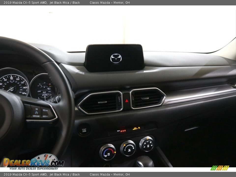 2019 Mazda CX-5 Sport AWD Jet Black Mica / Black Photo #9