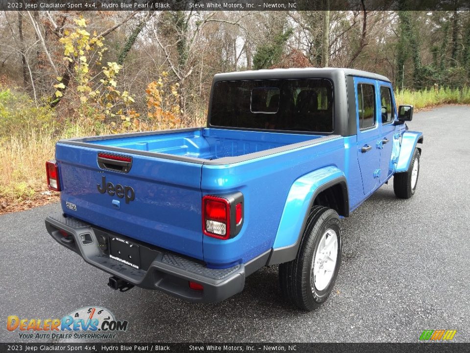 2023 Jeep Gladiator Sport 4x4 Hydro Blue Pearl / Black Photo #6