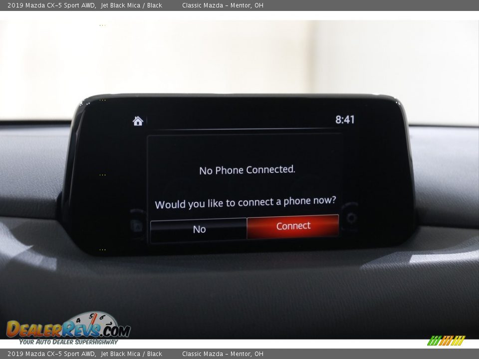 2019 Mazda CX-5 Sport AWD Jet Black Mica / Black Photo #10