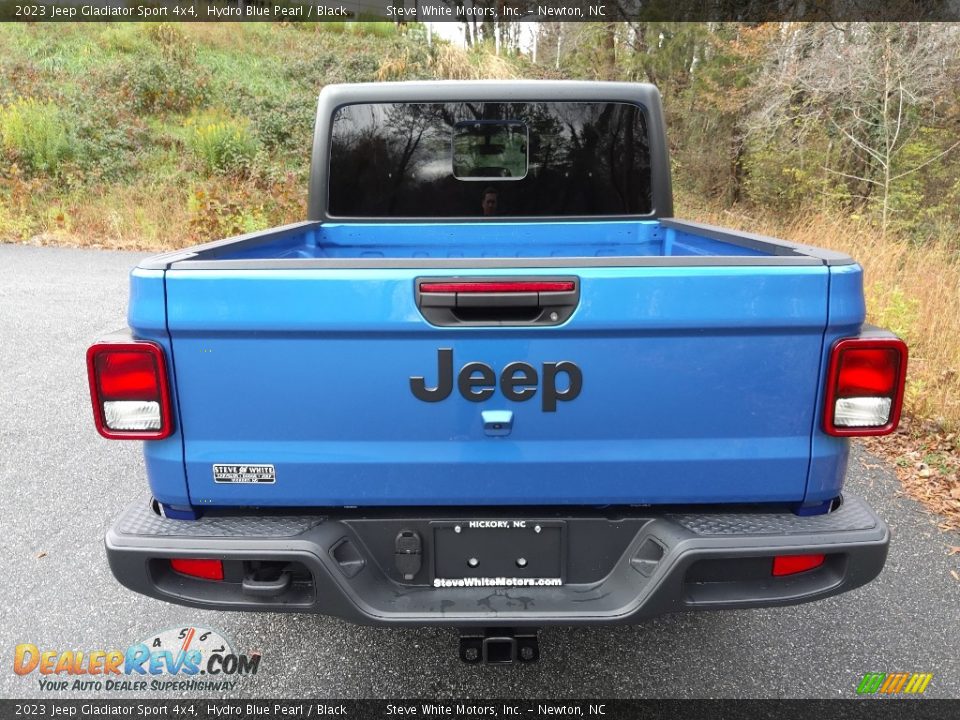 2023 Jeep Gladiator Sport 4x4 Hydro Blue Pearl / Black Photo #7