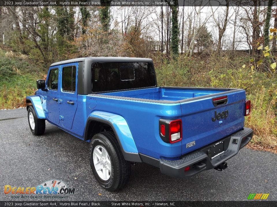 2023 Jeep Gladiator Sport 4x4 Hydro Blue Pearl / Black Photo #9