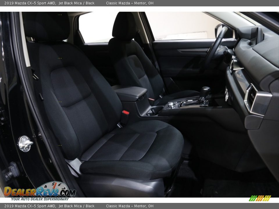 2019 Mazda CX-5 Sport AWD Jet Black Mica / Black Photo #14
