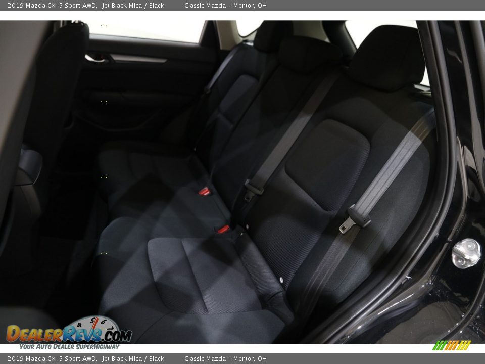 2019 Mazda CX-5 Sport AWD Jet Black Mica / Black Photo #16