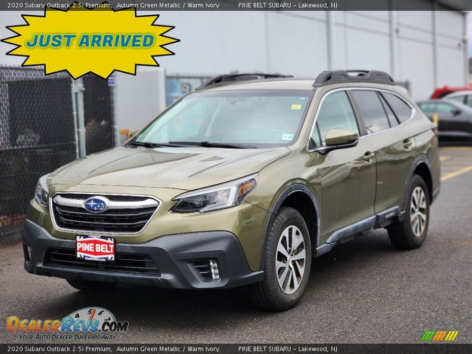 2020 Subaru Outback 2.5i Premium Autumn Green Metallic / Warm Ivory Photo #1