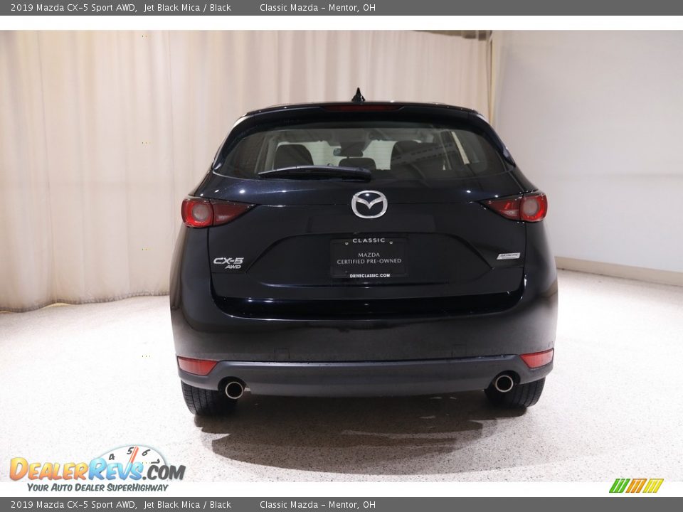 2019 Mazda CX-5 Sport AWD Jet Black Mica / Black Photo #17