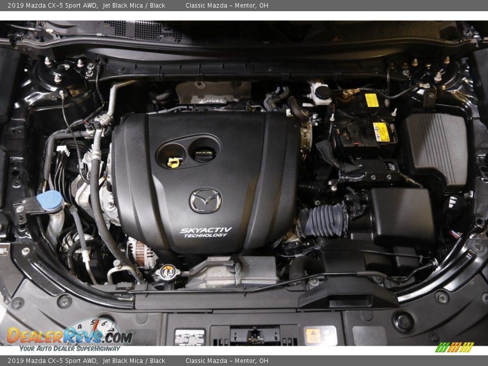 2019 Mazda CX-5 Sport AWD Jet Black Mica / Black Photo #18