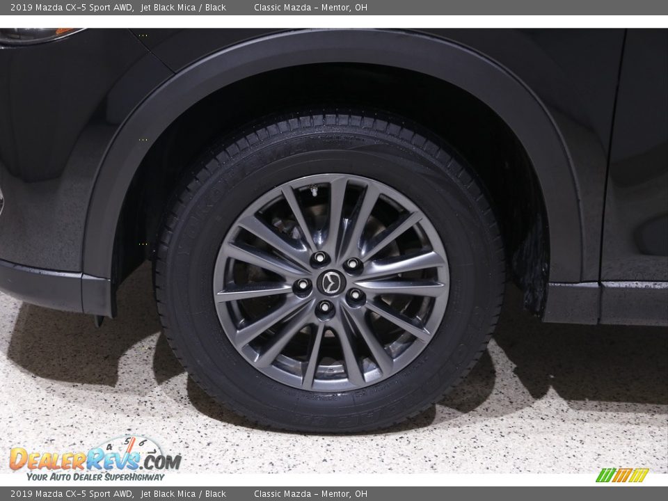 2019 Mazda CX-5 Sport AWD Jet Black Mica / Black Photo #19