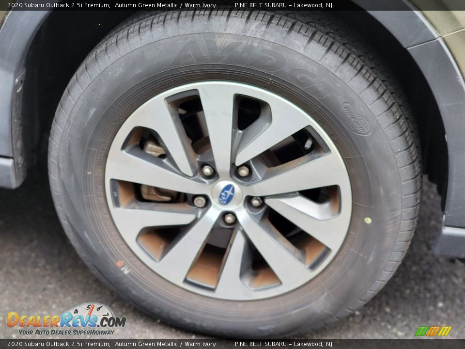 2020 Subaru Outback 2.5i Premium Autumn Green Metallic / Warm Ivory Photo #4