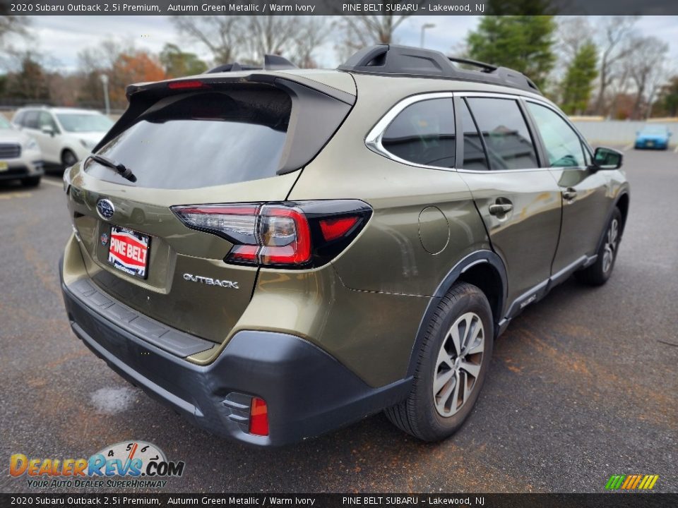 2020 Subaru Outback 2.5i Premium Autumn Green Metallic / Warm Ivory Photo #8
