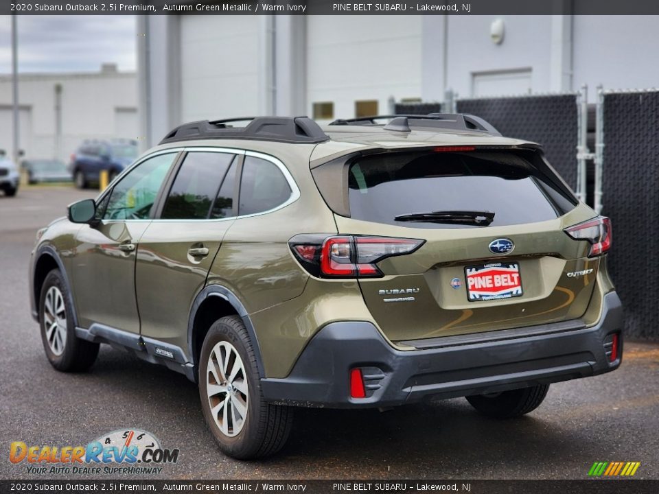 2020 Subaru Outback 2.5i Premium Autumn Green Metallic / Warm Ivory Photo #10