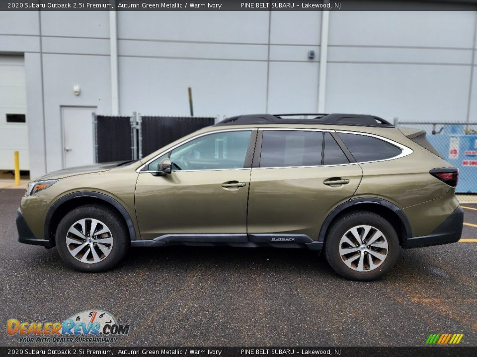2020 Subaru Outback 2.5i Premium Autumn Green Metallic / Warm Ivory Photo #11