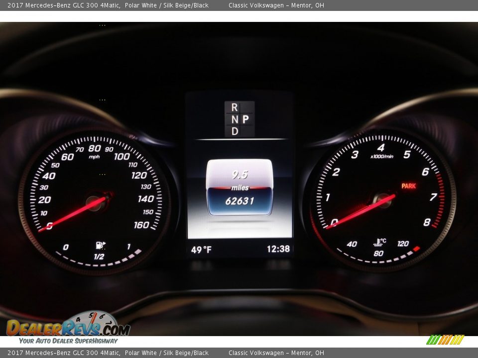 2017 Mercedes-Benz GLC 300 4Matic Polar White / Silk Beige/Black Photo #8
