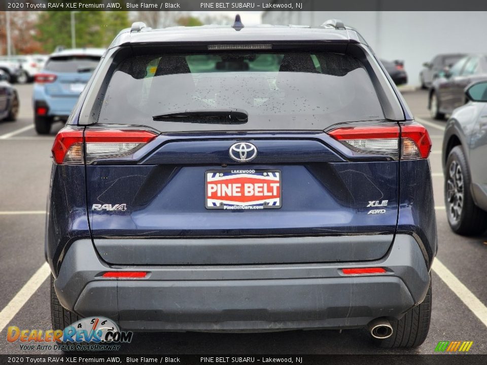 2020 Toyota RAV4 XLE Premium AWD Blue Flame / Black Photo #6