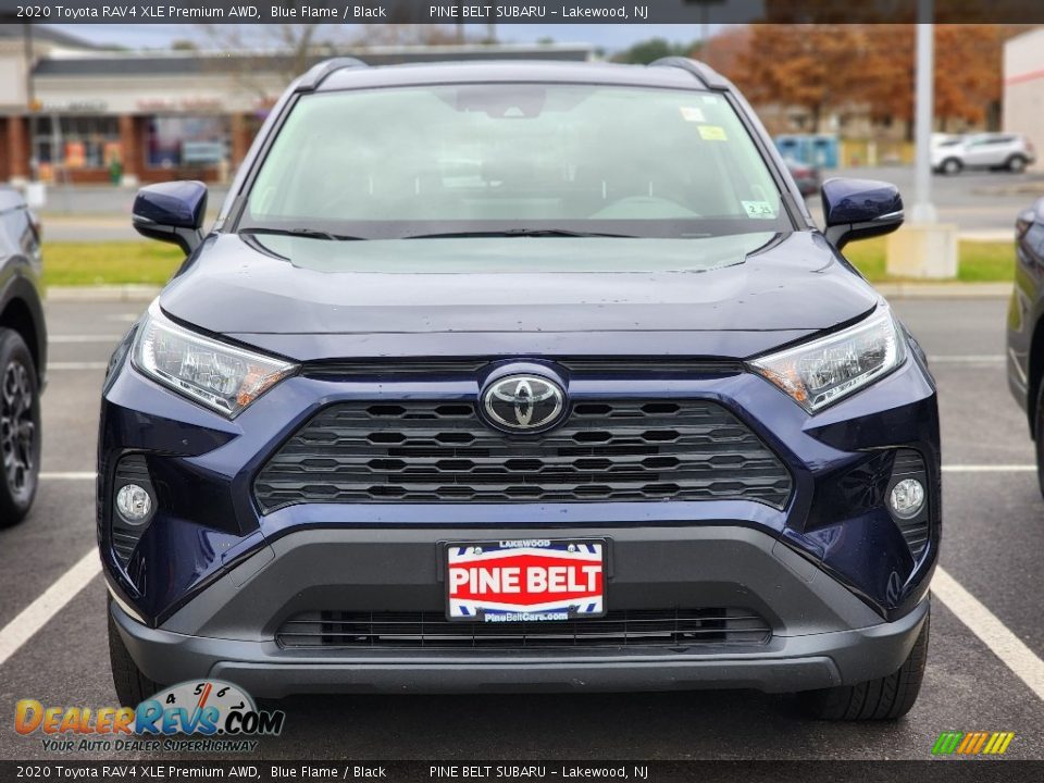 2020 Toyota RAV4 XLE Premium AWD Blue Flame / Black Photo #8