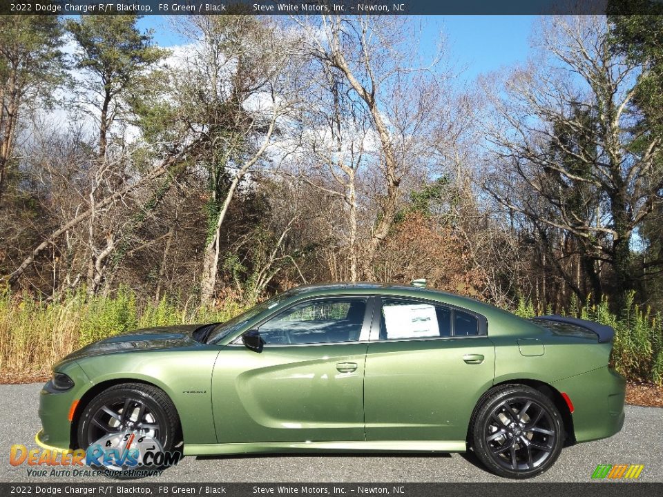 2022 Dodge Charger R/T Blacktop F8 Green / Black Photo #1