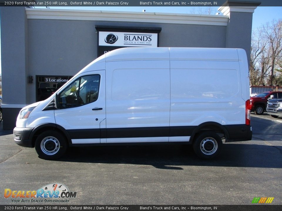 2020 Ford Transit Van 250 HR Long Oxford White / Dark Palazzo Grey Photo #1