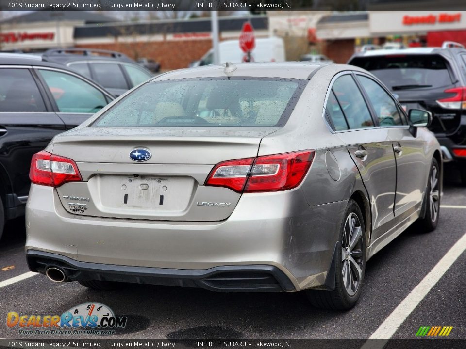 2019 Subaru Legacy 2.5i Limited Tungsten Metallic / Ivory Photo #7