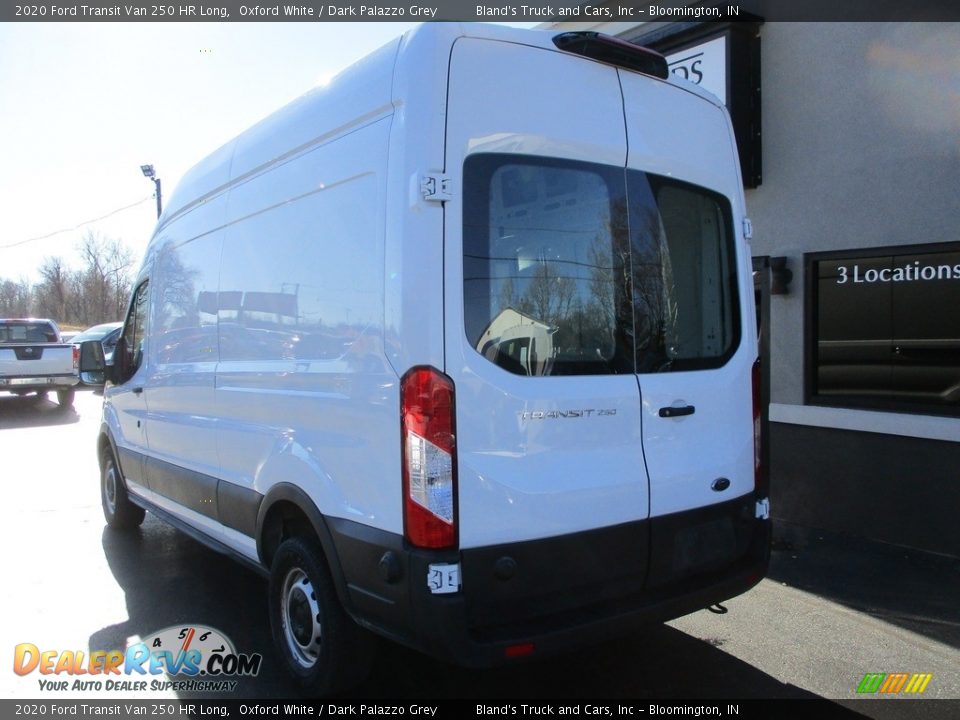 2020 Ford Transit Van 250 HR Long Oxford White / Dark Palazzo Grey Photo #3