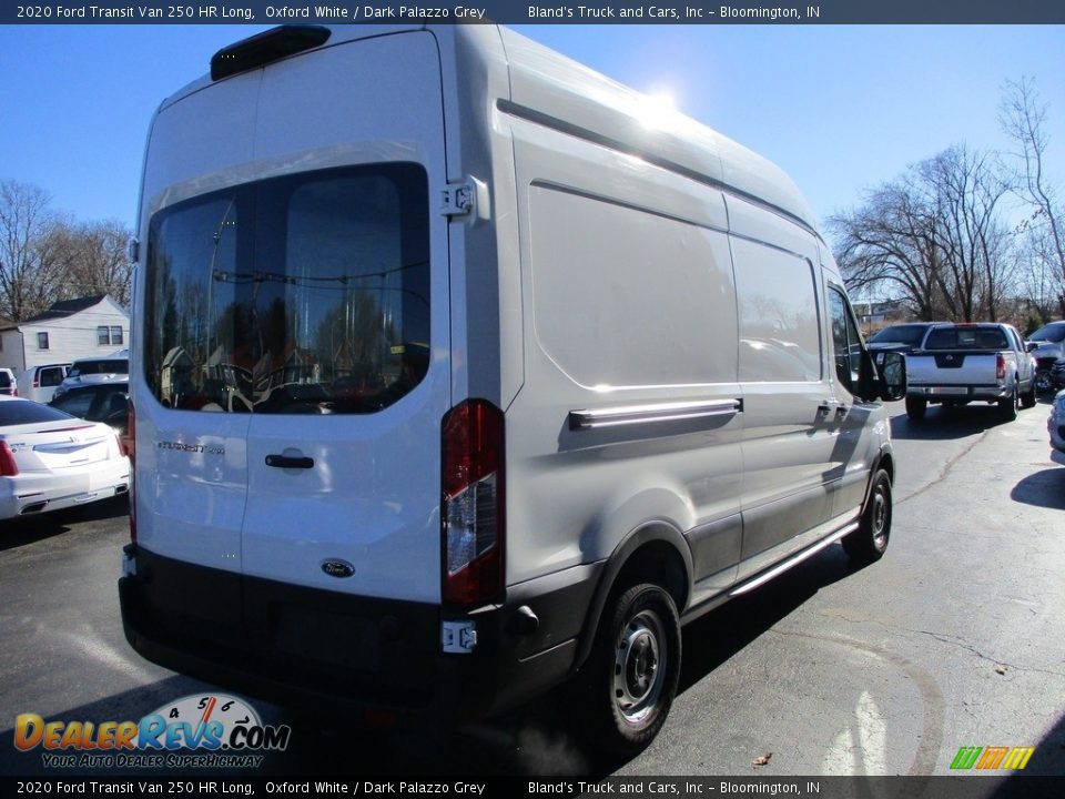 2020 Ford Transit Van 250 HR Long Oxford White / Dark Palazzo Grey Photo #4