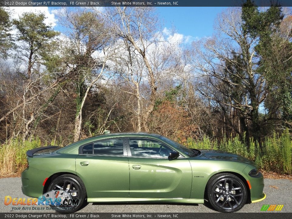 2022 Dodge Charger R/T Blacktop F8 Green / Black Photo #5