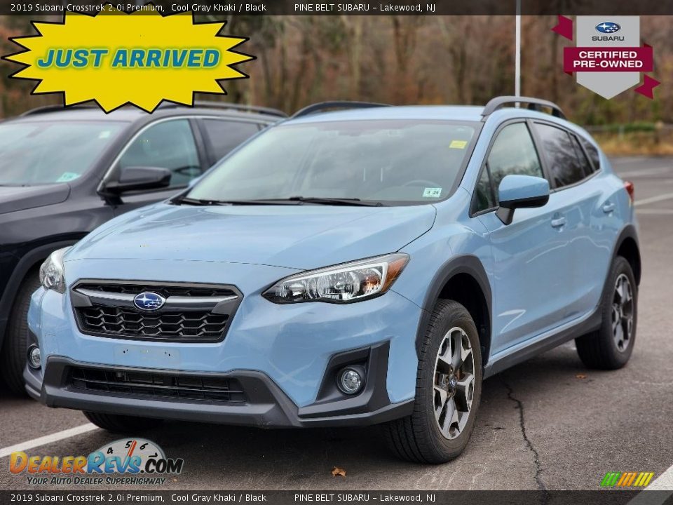 2019 Subaru Crosstrek 2.0i Premium Cool Gray Khaki / Black Photo #1