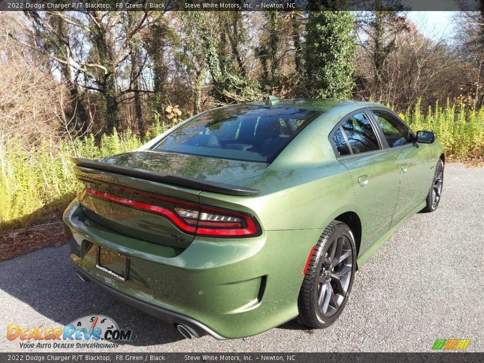 2022 Dodge Charger R/T Blacktop F8 Green / Black Photo #6