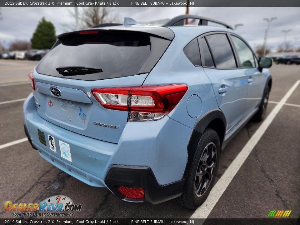 2019 Subaru Crosstrek 2.0i Premium Cool Gray Khaki / Black Photo #7