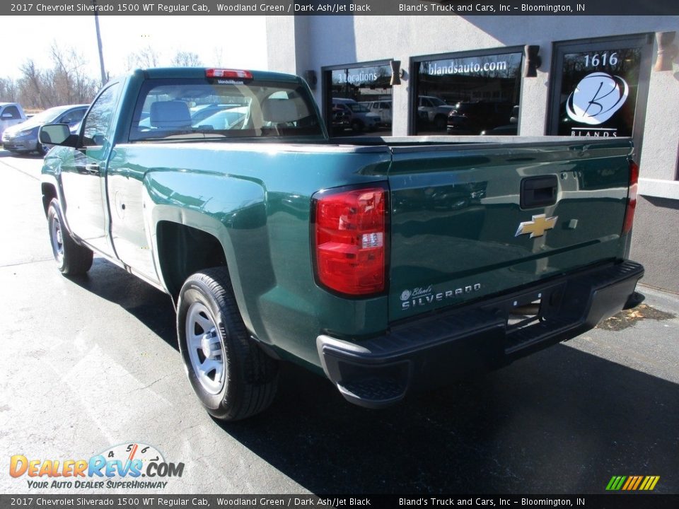 2017 Chevrolet Silverado 1500 WT Regular Cab Woodland Green / Dark Ash/Jet Black Photo #3