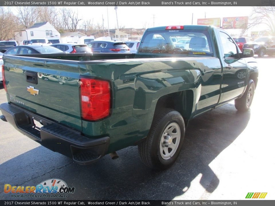 2017 Chevrolet Silverado 1500 WT Regular Cab Woodland Green / Dark Ash/Jet Black Photo #4