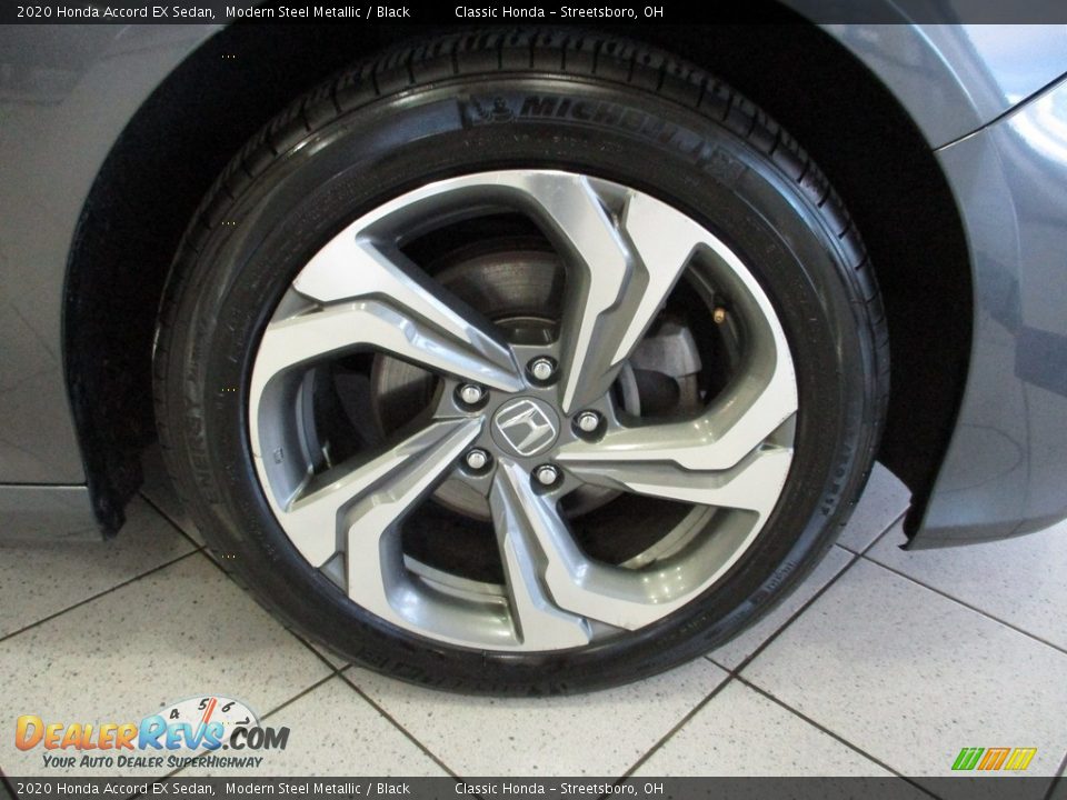 2020 Honda Accord EX Sedan Modern Steel Metallic / Black Photo #5