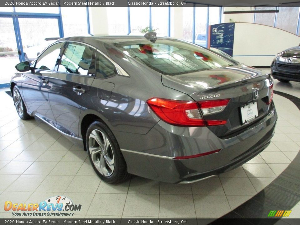 2020 Honda Accord EX Sedan Modern Steel Metallic / Black Photo #9