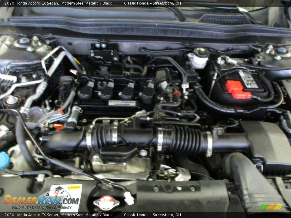 2020 Honda Accord EX Sedan Modern Steel Metallic / Black Photo #13